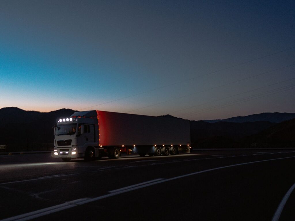 Logistics truck